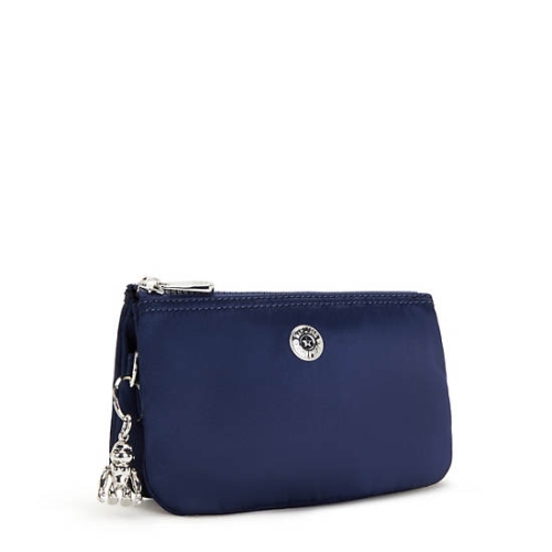 Kipling Creativity Large Classic Pouches Blue | US46LUXVA