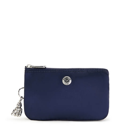 Kipling Creativity Large Classic Pouches Blue | US46LUXVA