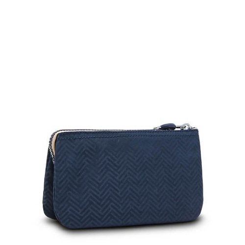 Kipling Creativity Large Pouches Blue | US71SXVEN