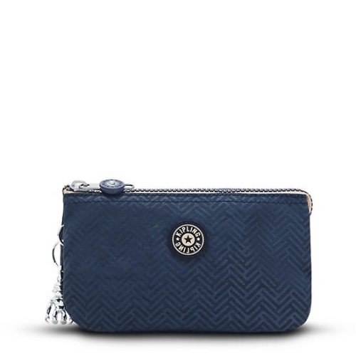 Kipling Creativity Large Pouches Blue | US71SXVEN