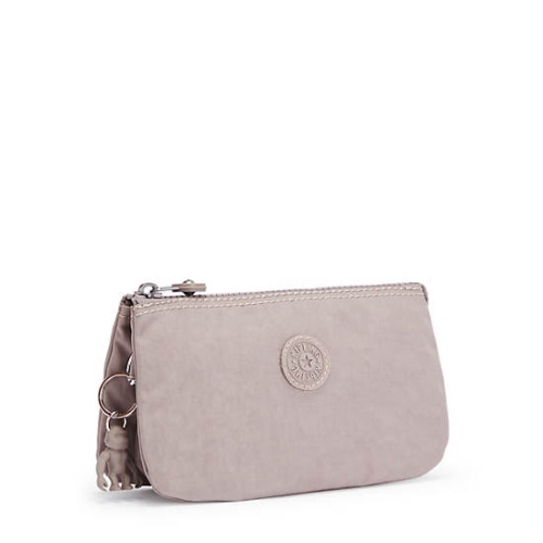 Kipling Creativity Large Pouches Grey | US03FAIBM