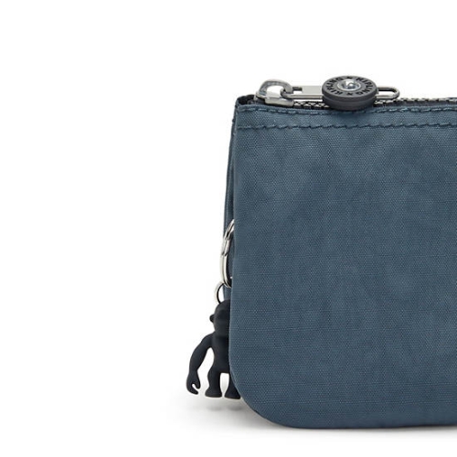 Kipling Creativity Large Pouches Navy Grey | US84RXAUY