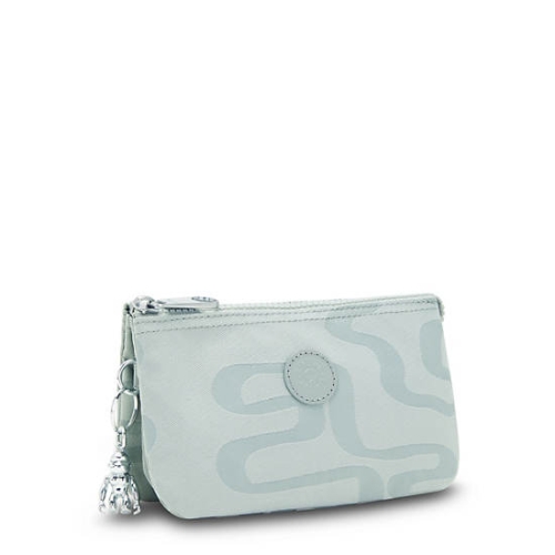 Kipling Creativity Large Printed Pouches Turquoise | US30HPFKJ