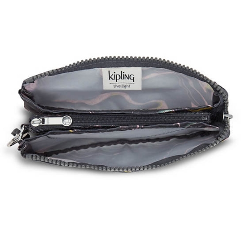 Kipling Creativity Large Printed Pouches Grey | US49GYPNV