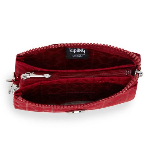 Kipling Creativity Small Classic Pouches Red | US65FVNHS