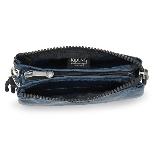 Kipling Creativity Small Pouches Navy Grey | US39LGVSX