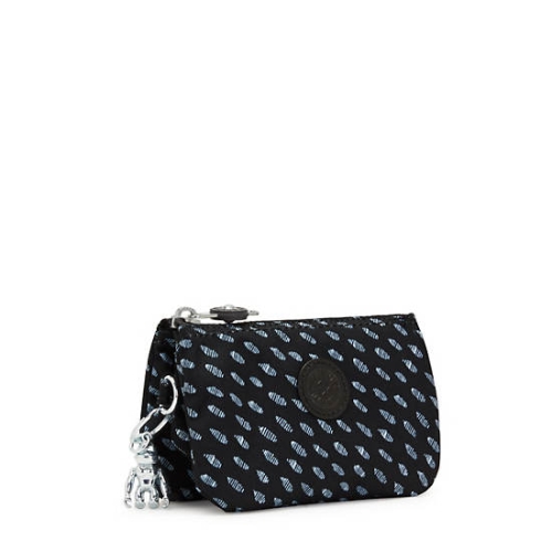 Kipling Creativity Small Printed Pouches Black White | US29PARGX