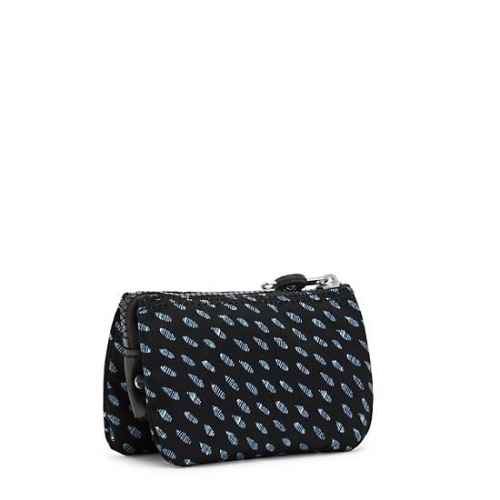 Kipling Creativity Small Printed Pouches Black White | US29PARGX