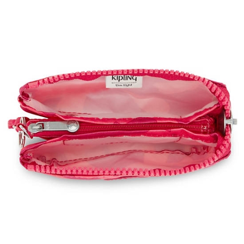 Kipling Creativity Small Printed Pouches Red | US84GSPXC