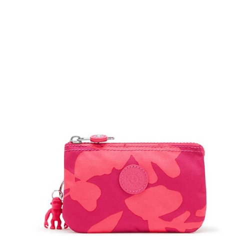 Kipling Creativity Small Printed Pouches Red | US84GSPXC