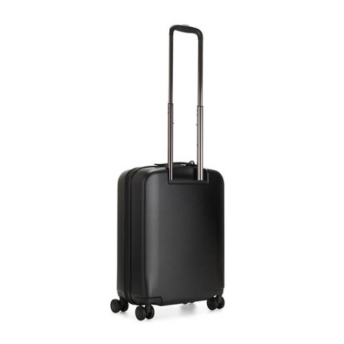 Kipling Curiosity Small 4 Wheeled Rolling Suitcases Black | US75LXTIA