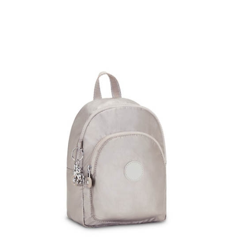 Kipling Curtis Compact Metallic Convertible Backpacks Beige | US45KGCSO