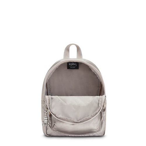 Kipling Curtis Compact Metallic Convertible Backpacks Beige | US45KGCSO