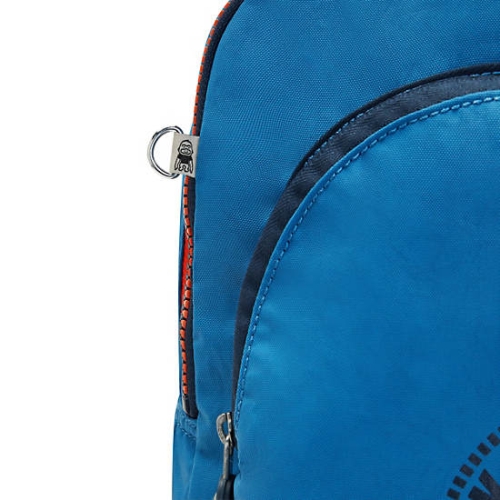 Kipling Curtis Medium Backpacks Blue | US27XUYBQ