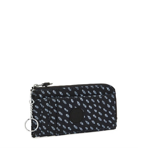 Kipling Dafni Printed Wallets Black White | US42QKBTM