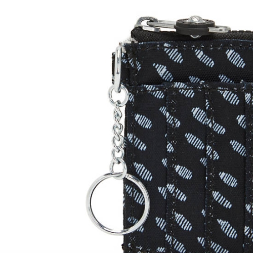 Kipling Dafni Printed Wallets Black White | US42QKBTM