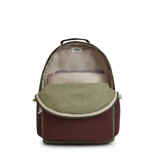 Kipling Damien Large Laptop Backpacks Olive | US98TWDKM