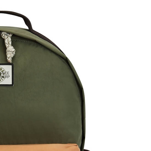 Kipling Damien Large Laptop Backpacks Olive | US98TWDKM