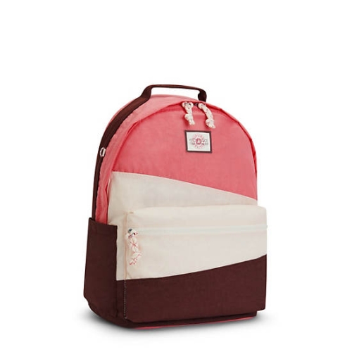 Kipling Damien Large Laptop Backpacks Pink | US35FHDKV