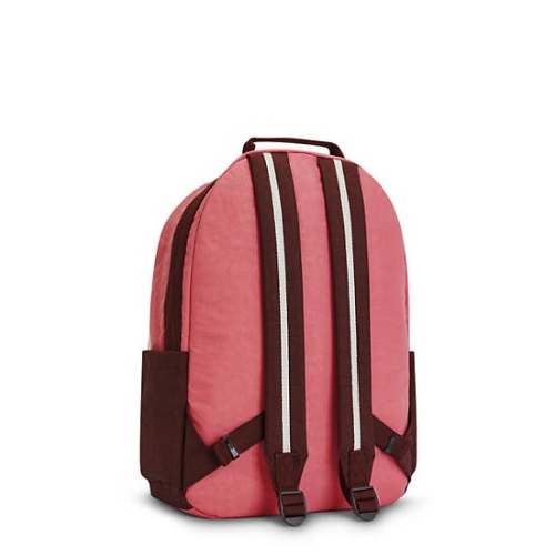 Kipling Damien Large Laptop Backpacks Pink | US35FHDKV