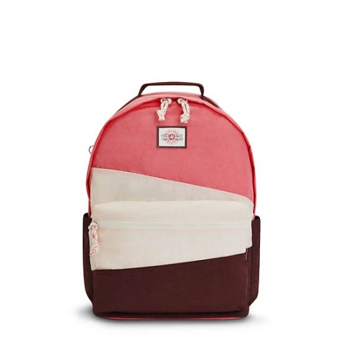 Kipling Damien Large Laptop Backpacks Pink | US35FHDKV