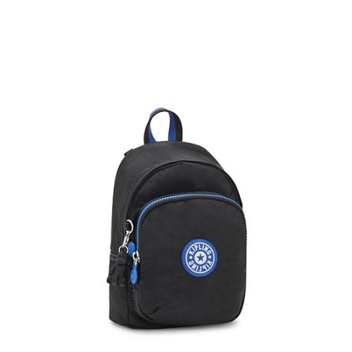 Kipling Delia Compact Convertible Backpacks Black | US53KVPBA