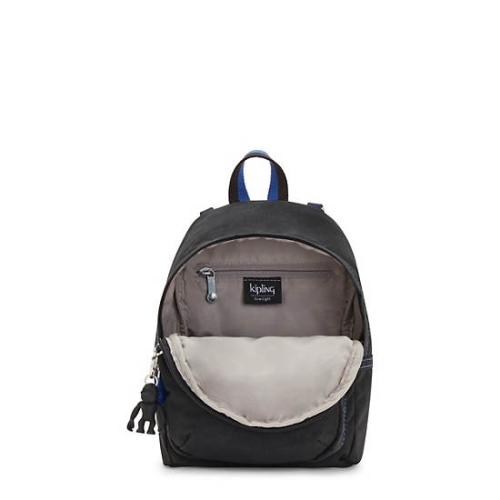 Kipling Delia Compact Convertible Backpacks Black | US53KVPBA