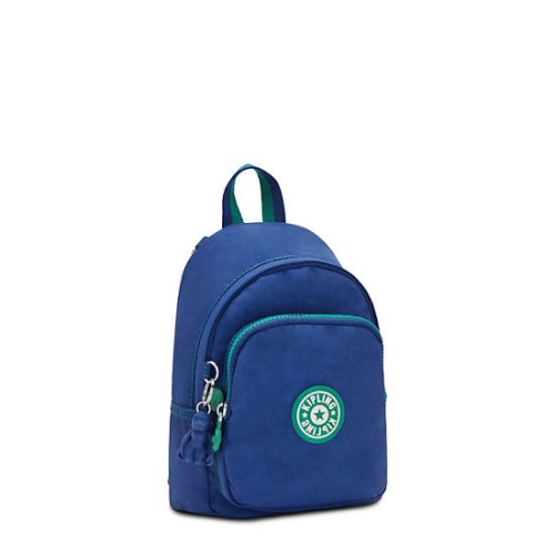 Kipling Delia Compact Convertible Backpacks Blue | US80YZBJM