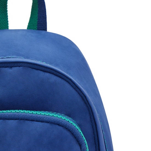 Kipling Delia Compact Convertible Backpacks Blue | US80YZBJM