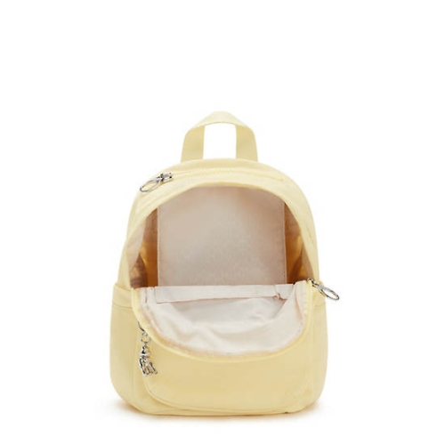 Kipling Delia Mini Backpacks Yellow | US39XBYZU