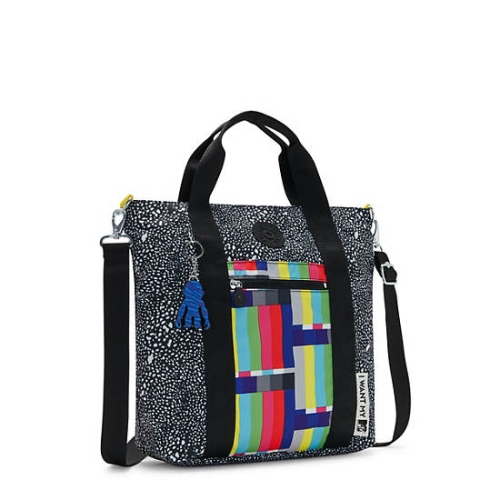 Kipling Done That MTV Tote Bags Black | US79CHKTJ