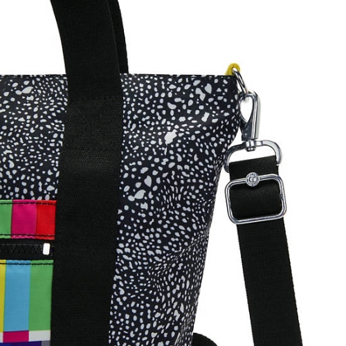 Kipling Done That MTV Tote Bags Black | US79CHKTJ