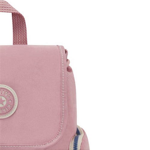 Kipling Ebba Backpacks Purple Pink | US07ATEIX