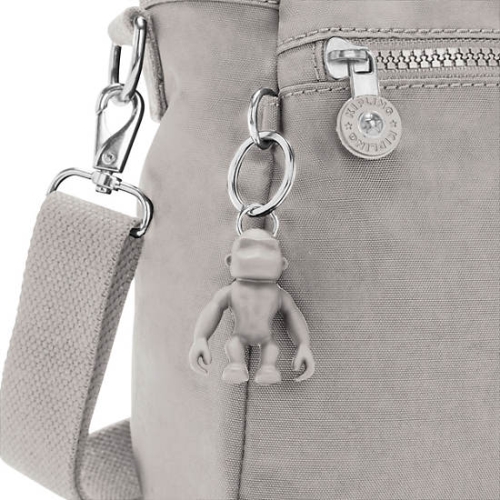 Kipling Elysia Shoulder Bags Grey | US61QMSWC