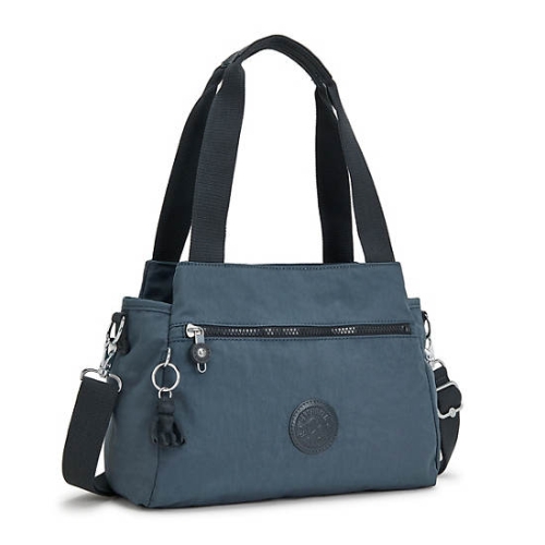 Kipling Elysia Shoulder Bags Navy Grey | US18RXYQH