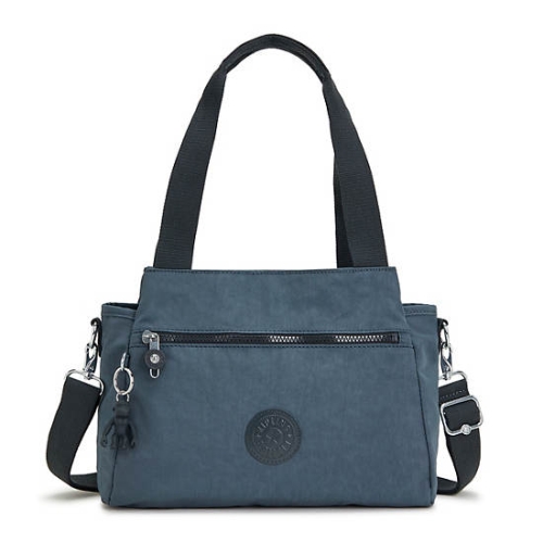 Kipling Elysia Shoulder Bags Navy Grey | US18RXYQH