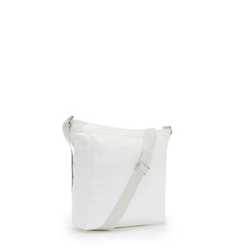 Kipling Erasmo Handbags White | US60UBELK