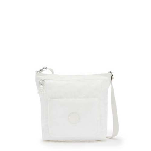 Kipling Erasmo Handbags White | US60UBELK