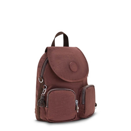 Kipling Firefly Up Convertible Backpacks Burgundy | US64YBAPE