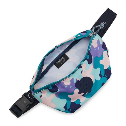 Kipling Fresh Lite Printed Waist Bags Green | US17YDMPF