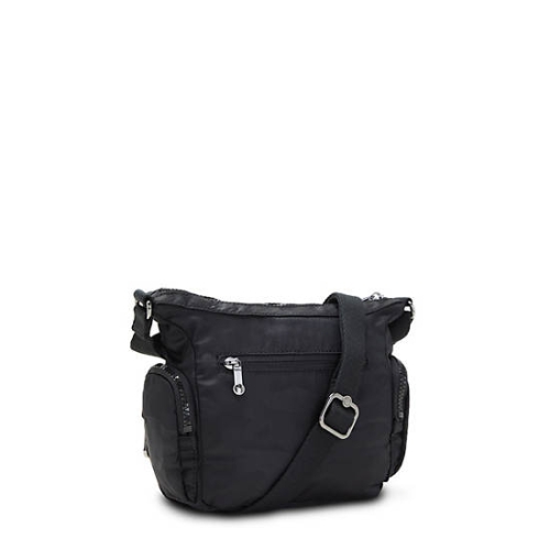 Kipling Gabbie Mini Crossbody Bags Black Camo | US31LOPKF