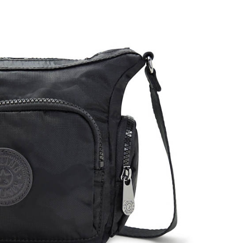 Kipling Gabbie Mini Crossbody Bags Black Camo | US31LOPKF