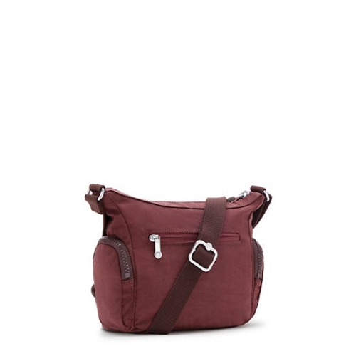 Kipling Gabbie Mini Crossbody Bags Burgundy | US51PRALY