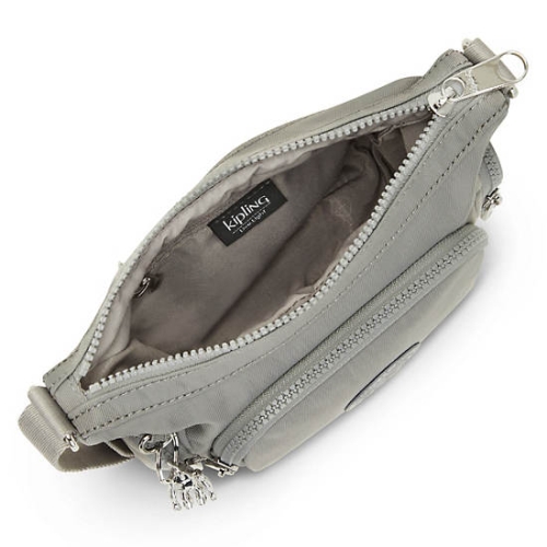 Kipling Gabbie Mini Crossbody Bags Grey | US41XILDR