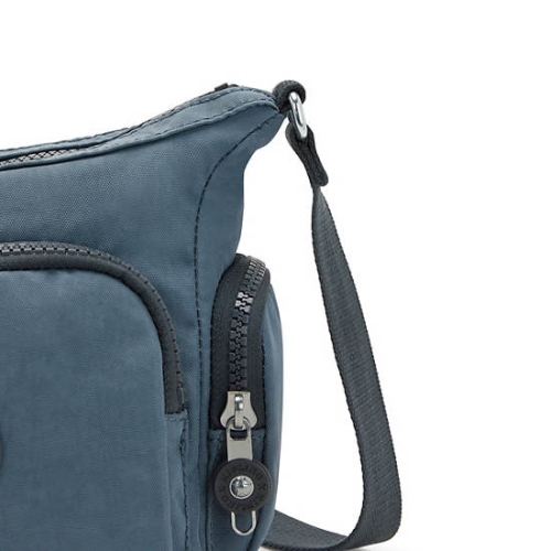 Kipling Gabbie Mini Crossbody Bags Navy Grey | US94HIRJP