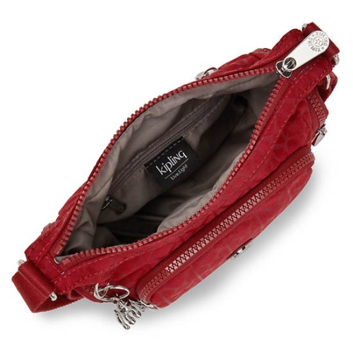 Kipling Gabbie Mini Crossbody Bags Red | US78OGWZB