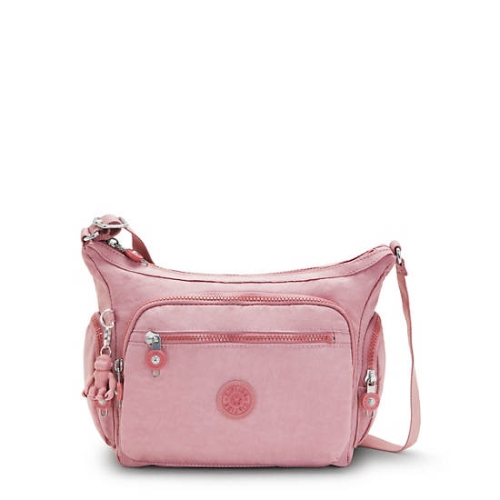 Kipling Gabbie Small Crossbody Bags Beige Pink | US06KDUJA