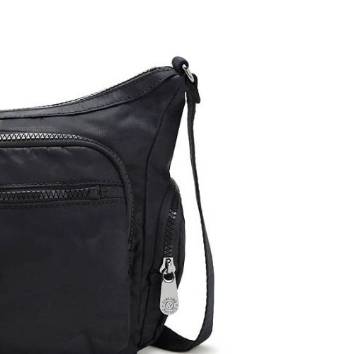 Kipling Gabbie Small Crossbody Bags Black Camo | US52TAJKO