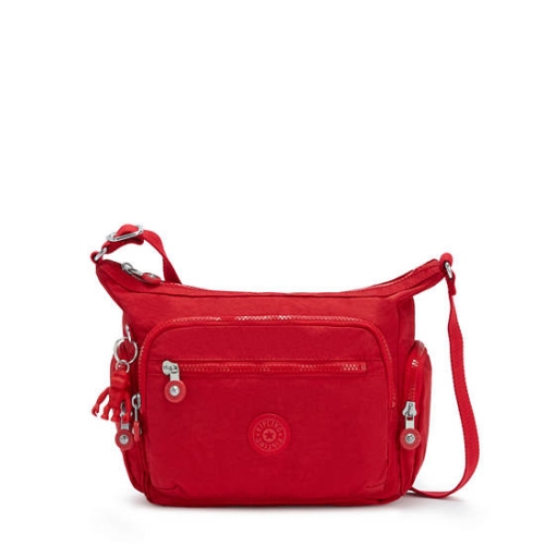 Kipling Gabbie Small Crossbody Bags Burgundy | US96DEUXK