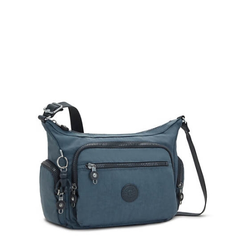 Kipling Gabbie Small Crossbody Bags Navy Grey | US29GHDWJ